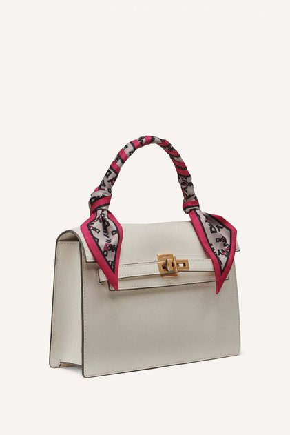 MARCIA MEDIUM TH SATCHEL-MMW - MARSHMALLOW-N/S