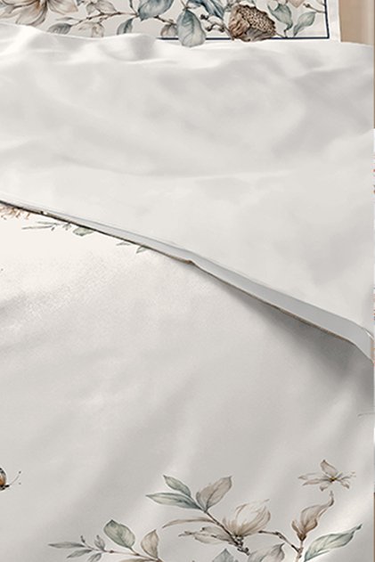 100% Cotton Percale Dowry Luxury 5D Digital Double Duvet Cover Set Aurum