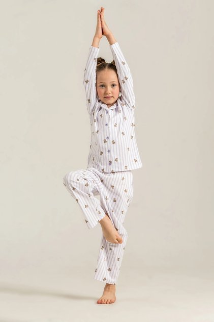 Rolypoly rp3913-g girl's shirt pajama set