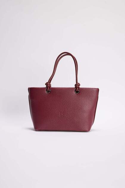 Women's Classic Shoulder Bag with Scarf Detail