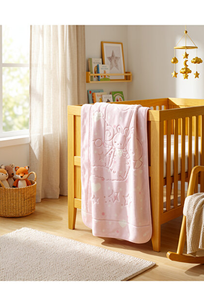 Pink Soft Plush Baby Blanket - Newborn Blanket