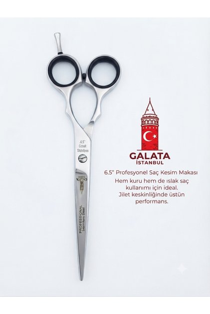 Saç kesim makas 6.5 ınc profesyonel maşak