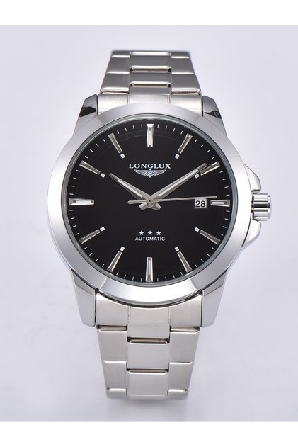 6272LG Black Men Automatic Watch Business Date Mechanical Watches Waterproof Stainless Steel Luminou