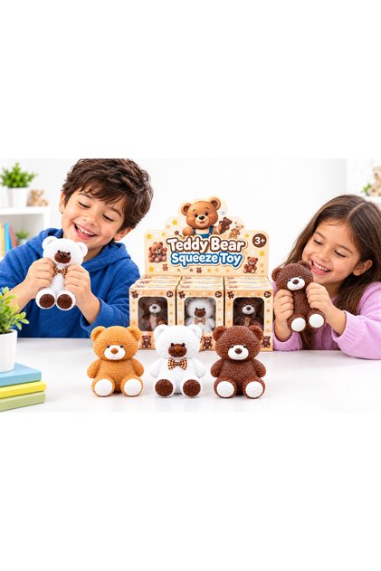 Squeeze premium Teddy Bear Squeeze Toy, Stress Relief Fidget Toy