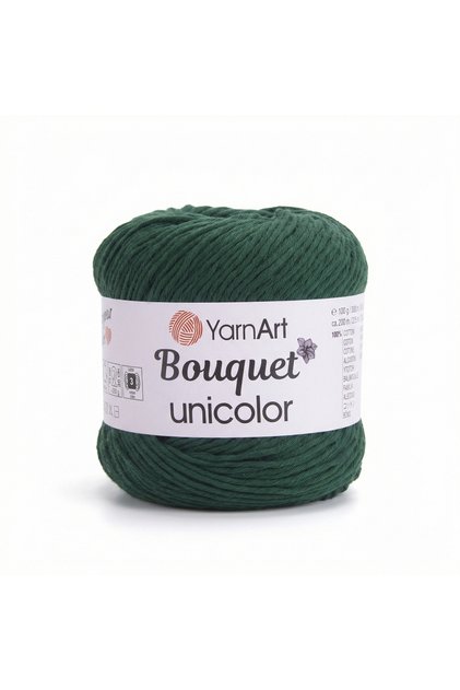 BOUQUET UNICOLOR - حبل محبوك يدويًا أخضر-3221