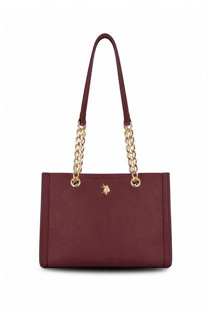 Burgundy Women's Shoulder Bag Us26597