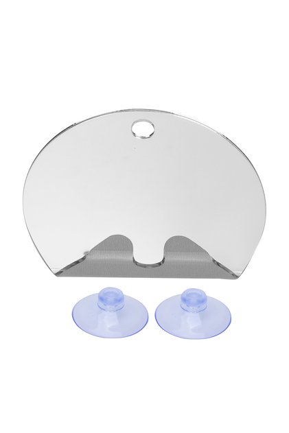 1pcs Fogless Bathroom Shaving Mirror Fogless Shower Mirror Round Shape Anti Fog Wall Hanging Bathroo