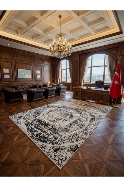 İpek Yün El Dokuma Halısı, Salon, Oturma Odası Halısı