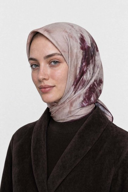 Eșarfă organică cu model Grace