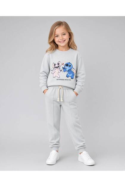 STITCH&ANGEL ŠTAMPANI SET ZA DEVOJČICE