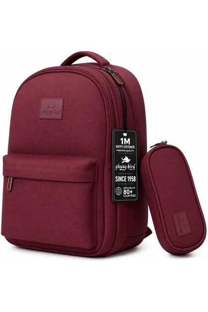 School Backpack Set for Boys & Girls, 2 Piece Kids Backpack with Pencil Case, Multi Pocket School Bag, Student Book Bag, Travel & Everyday Backpack Set