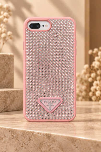 iPhone 7-8 Plus (5.5 Inch) Compatible Shiny Diamond Rhinestone Diamond Sequin Glitter Lux Cover Case