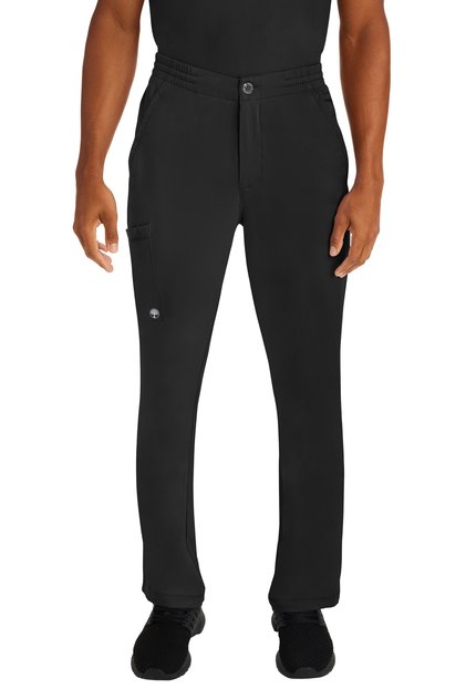 Hhe9590 Ryan Men's Scrubs Single Bottom Surgical Pants – Imported, Mid-Waist, Slim Fit Leg, 6 Pockets, 4-Way Stretch Doctor Nurse Single Bottom