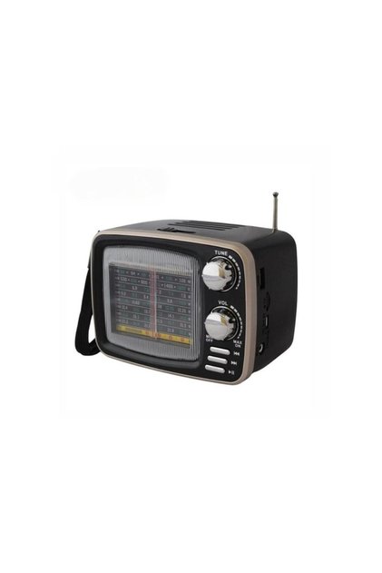 Portable Hi-Fi Speaker with Bluetooth, FM Radio, USB, TF Card & Rechargeable Battery