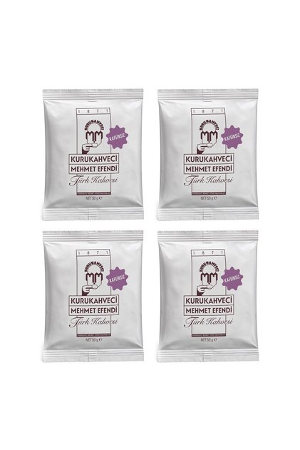 Caffeine-Free Turkish Coffee 50 g 4-Pack
