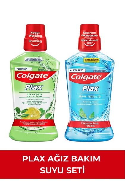 Plax İkili Tazelik Seti - Çay & Limon 500 ml + Nane Ferahlığı 500 ml
