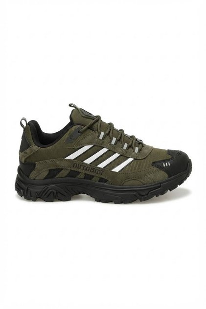 Erkek Haki Outdoor Kalın Taban Yürüyüş Ve Trekking Spor Ayakkabı 10193