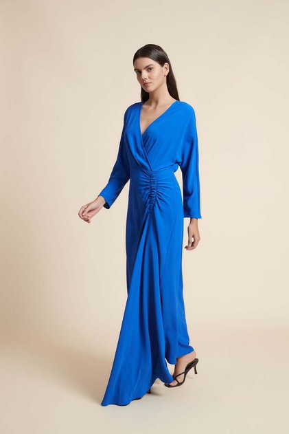 فستان ماكسي سادة للنساء