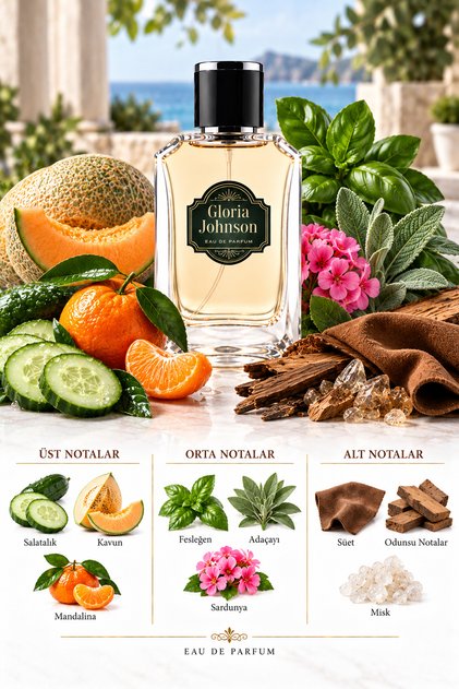 E566 Aromatik Erkek Parfüm Edp 50 ml - Yoğun Esans & Kalıcı Koku