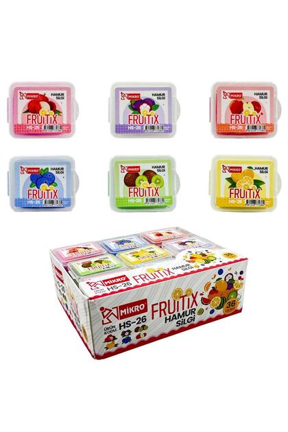 Hs-26 Fruıtıx Meyve Kokulu Hamur Silgi _36