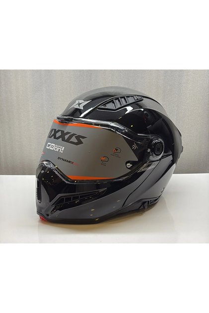 KASK FU409SV GHOSTFIGHTER SV SOLID A1 PARLAK SİYAH