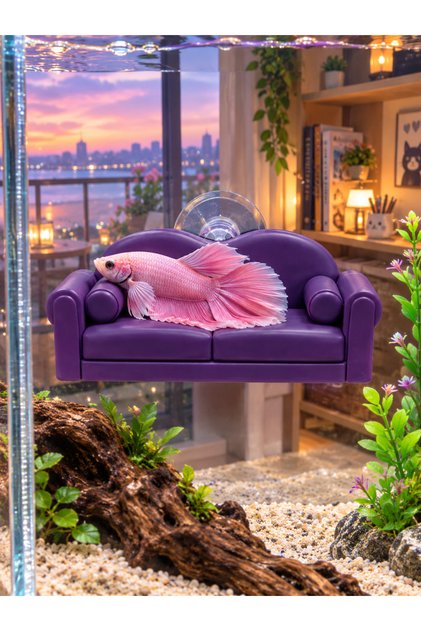 Beta Resting Area Mini Padded Seat Beta Fish Resting Area Mini Aquarium Large Aquarium Suitable