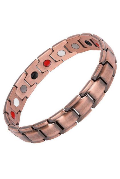 Z209 Healing Healthy Copper Magnetic Bracelet for Men Arthritis Pain Relief Bio-Energy Blood Pressur