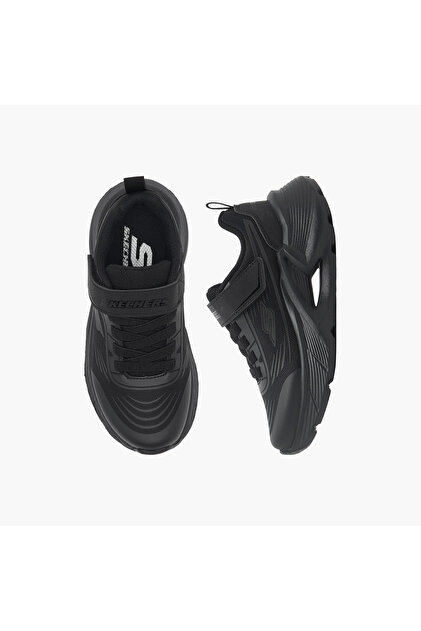 Kids Tidal-Tech Hook & Loop Running Shoes - 404040L-BBK