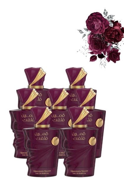 7 قطع Qamarain Velvet Perfume 100مل
