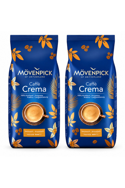 Set 2 x Movenpick Caffe Crema 1 kg