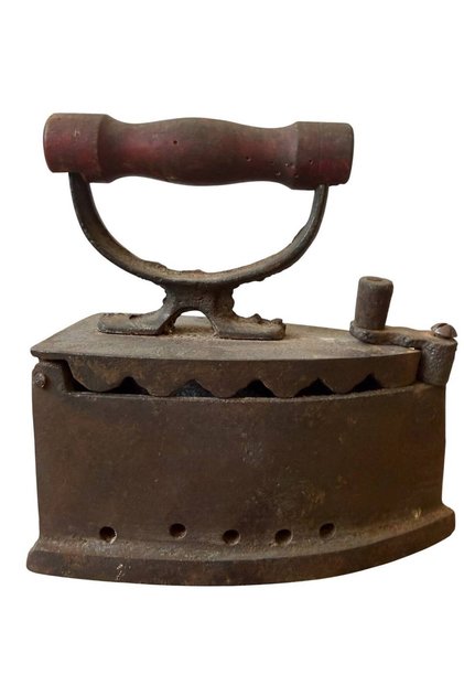 Alman Nostaljik Antika Kömürlü Ütü
