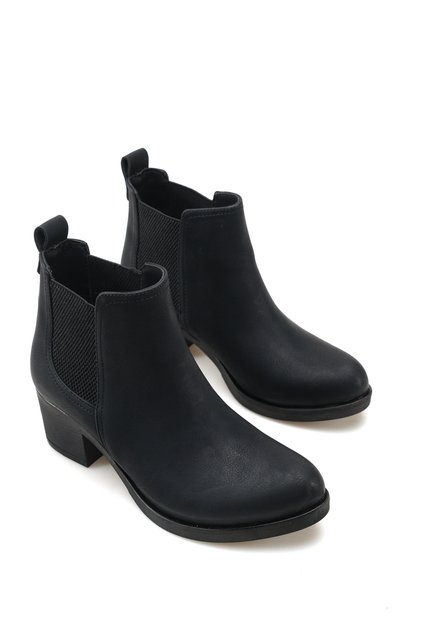 Astra Flora Women's Heeled Boots 00122670 Matte Black