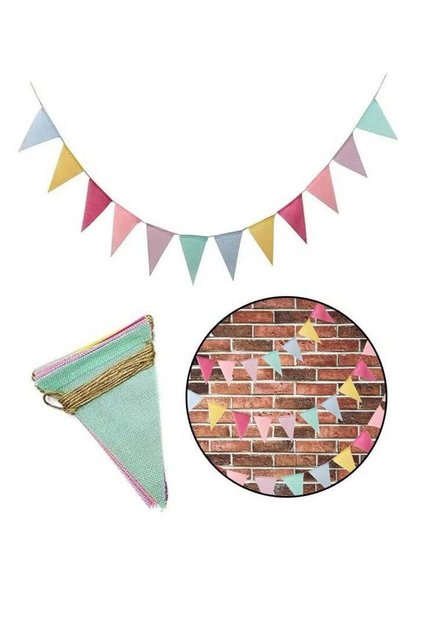 Colourful Birthday Party Banner, Outdoor or Indoor Decoration for Wedding, Party, Birthday