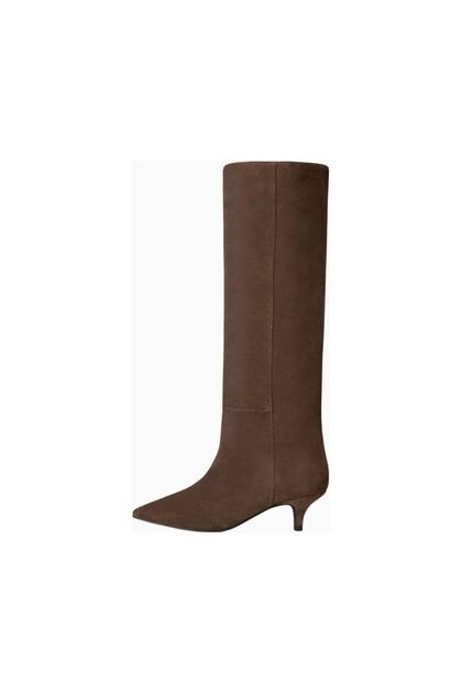 Brigitte Suede Women's Below the Knee Boots