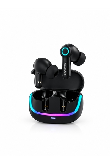 FB11 ENC 4 Mikrofonlu Oyuncu Kulaklığı – Bluetooth 5.4, Düşük Gecikmeli Gaming TWS Kablosuz Kulaklık (RGB Işıklı)