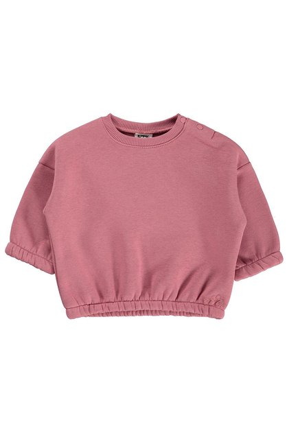 Floral Embroidered Basic Sweatshirt for 6-18 Months - Orange