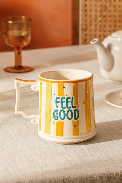 Feel Good Porselen Kahve Çay Kupası 250 ml