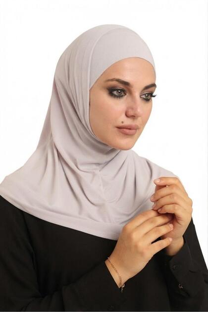 Prenses Hijab Two-Piece Sandy Lycra Fabric – for Daily Use and Prayer