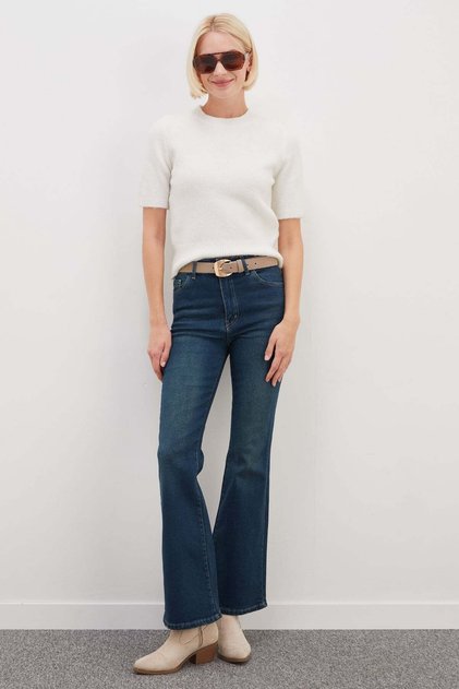 High Waist Flare Jeans