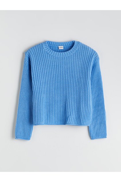 Timeless Clothing & Timeless Choices Zero Roba Collar Girls' Knitwear Sweater