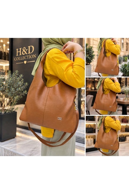 Large Size Casual 2-Strap Shoulder Bag