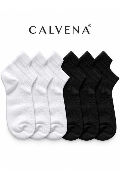 92% Unisex Cotton Short Socks - Elastic Seamless Scented Washable Premium Quality Socks Set 6 Pairs 4 Seasons