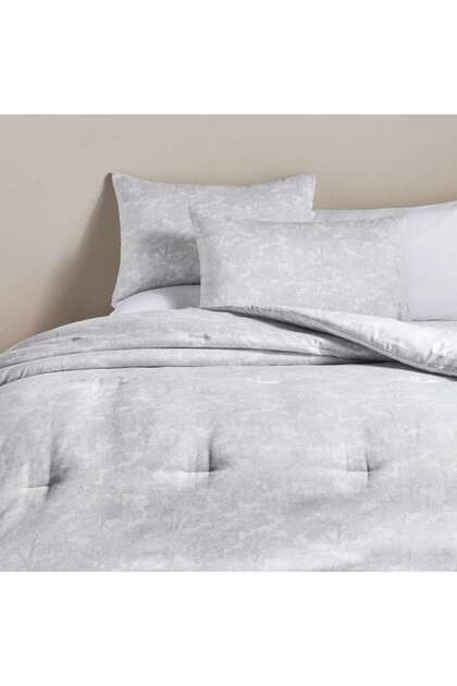 Mere Garden 3-piece Comforter Set 160x220cm - Grey