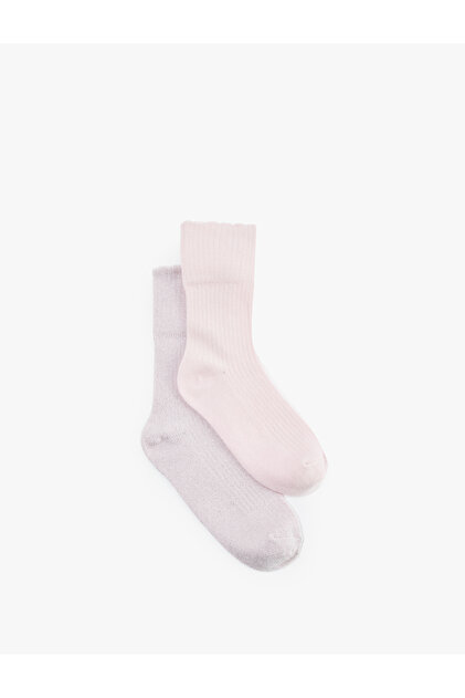 Cotton 2-Piece Sock Set