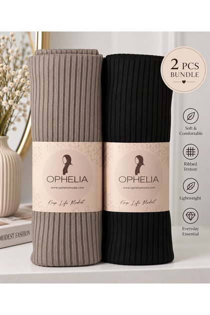 Premium Ribbed Jersey Hijab