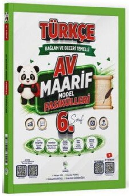 6. Sınıf Türkçe Maarif Model Fasikülleri