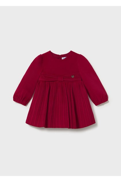 Baby Girl Red Velvet Dress