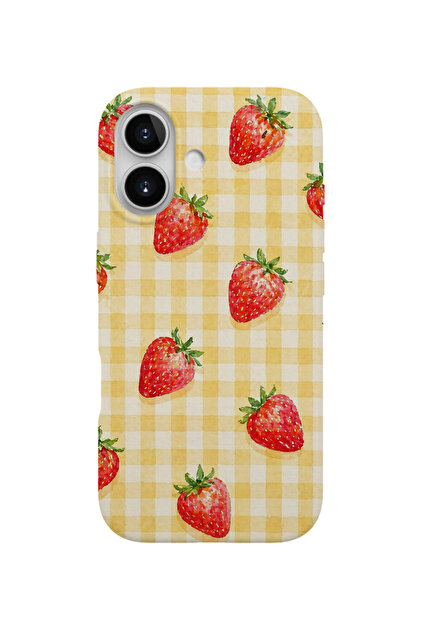 iPhone 16 Uyumlu Desenli Silikon Lansman Telefon Kılıfı _K730KREM.png