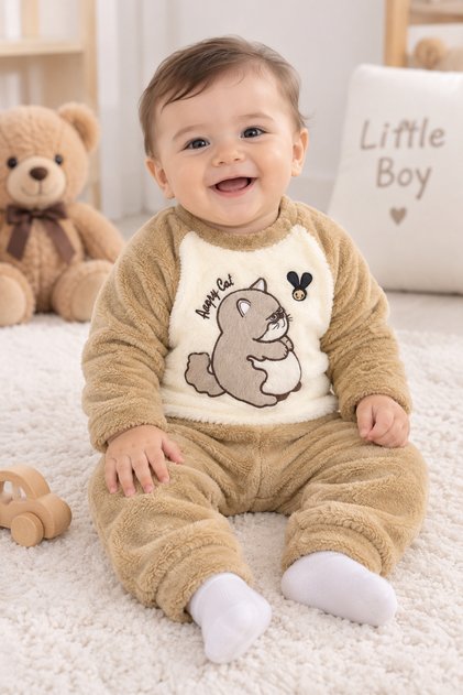 Baby Set with Welsoft Fabric Shoulder Snaps
