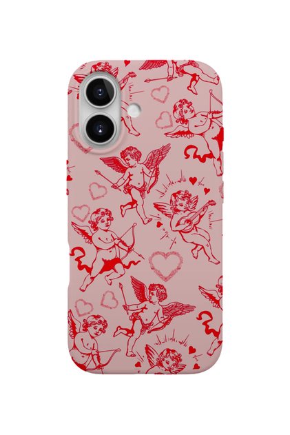 iPhone 16 Uyumlu Desenli Silikon Lansman Telefon Kılıfı _K1032PEMBE.png